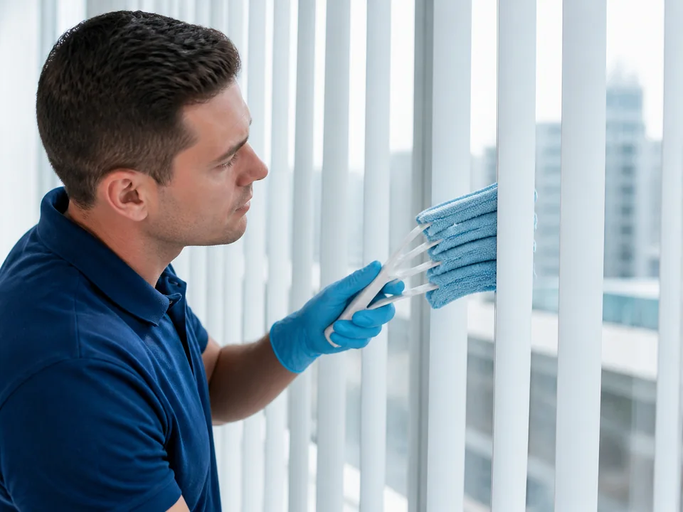 Blind cleaning