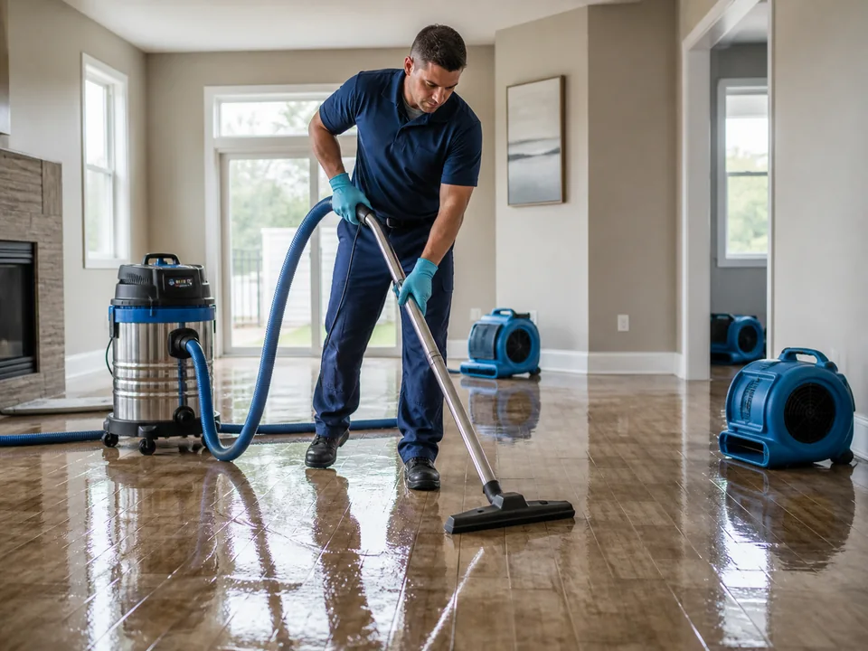 Cleaning after flooding